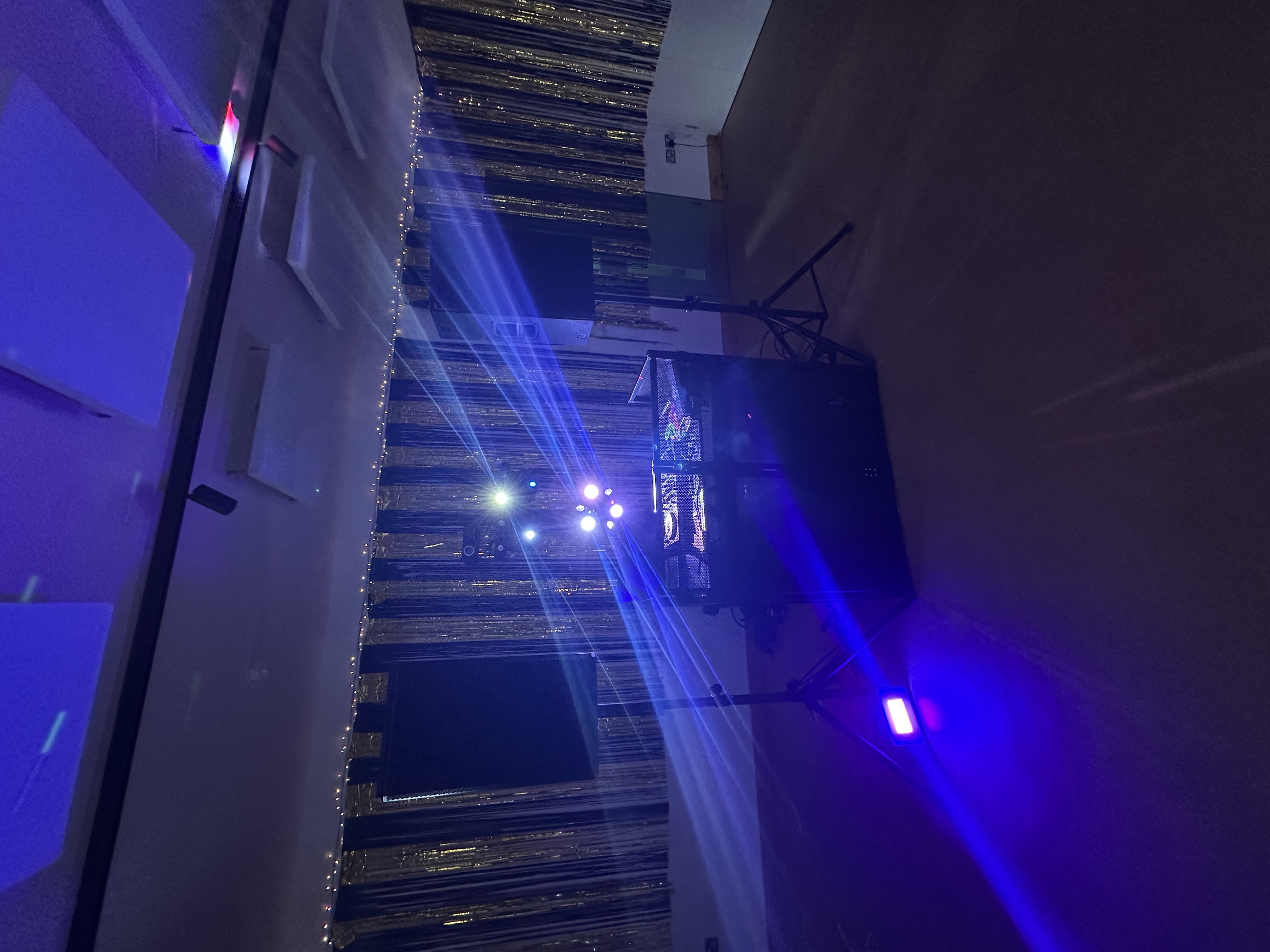 Primary school glow disco